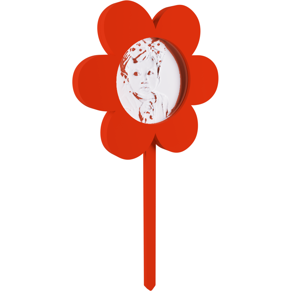 Delicate Flower Cake Topper