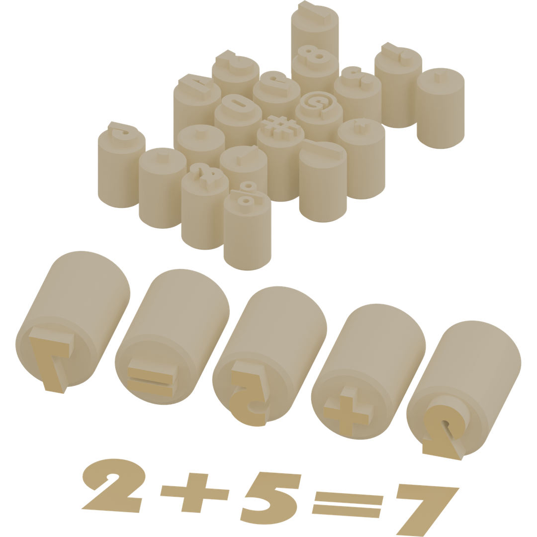 Numerals Stamps