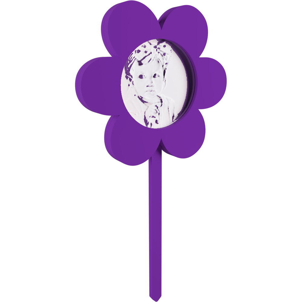 Delicate Flower Cake Topper