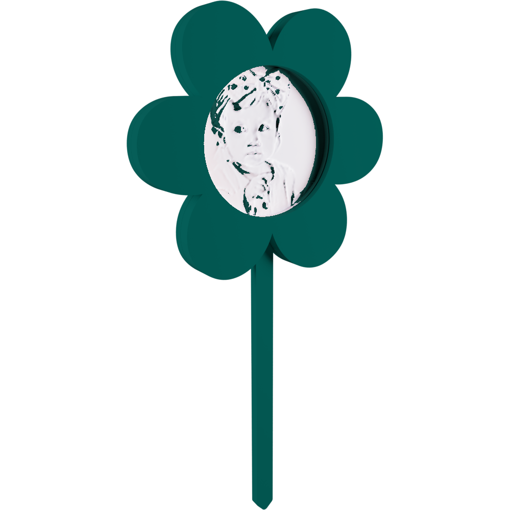 Delicate Flower Cake Topper