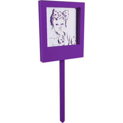 Polaroid Cake Topper
