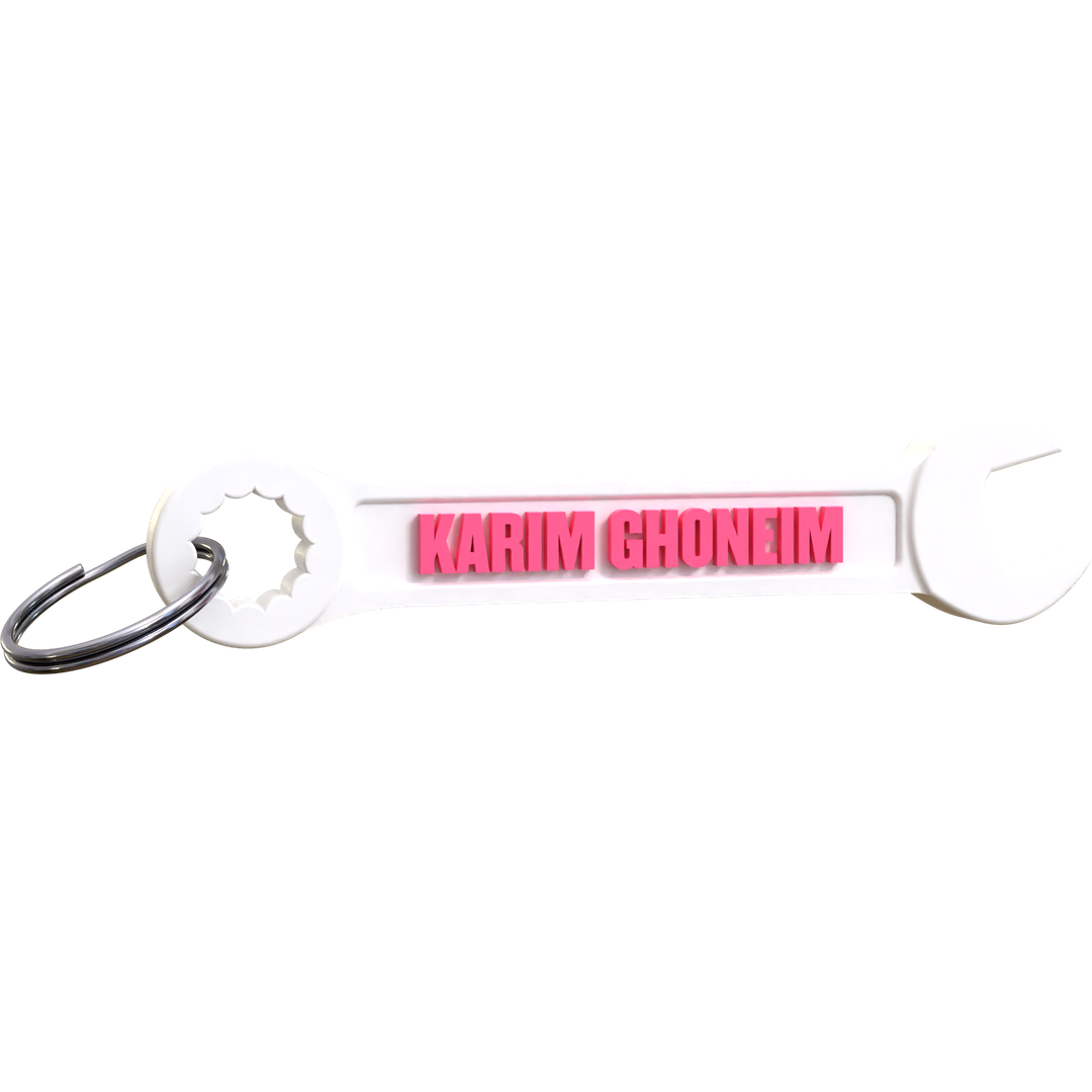 Wrench Keychain