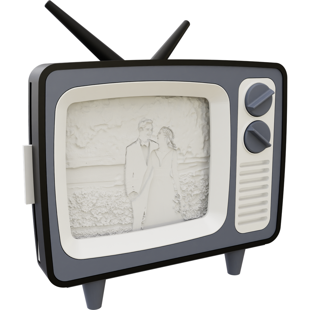 Vintage TV frame