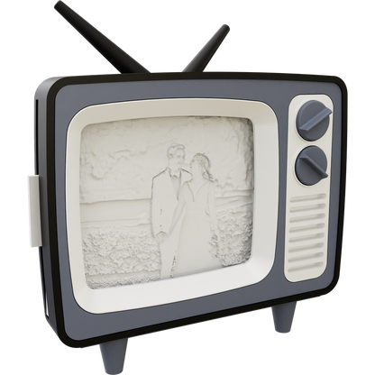 Vintage TV frame