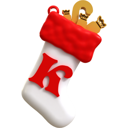 Initials Stocking Ornament