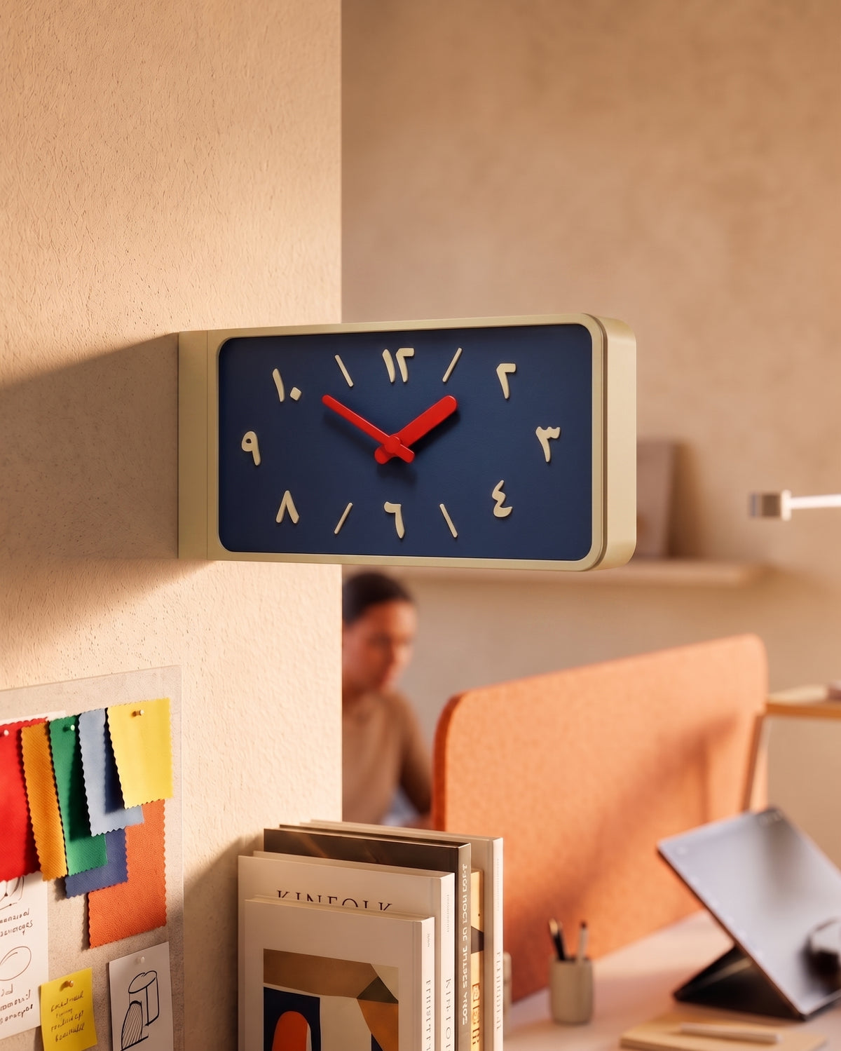 Retro Street Clock
