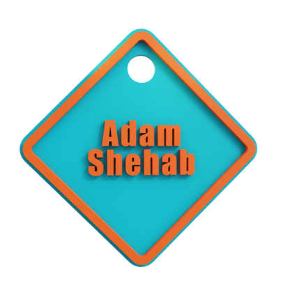 Square Name Tag