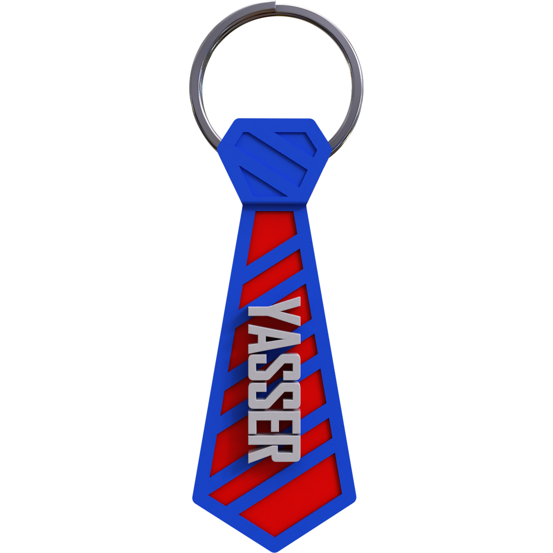 Tie Keychain