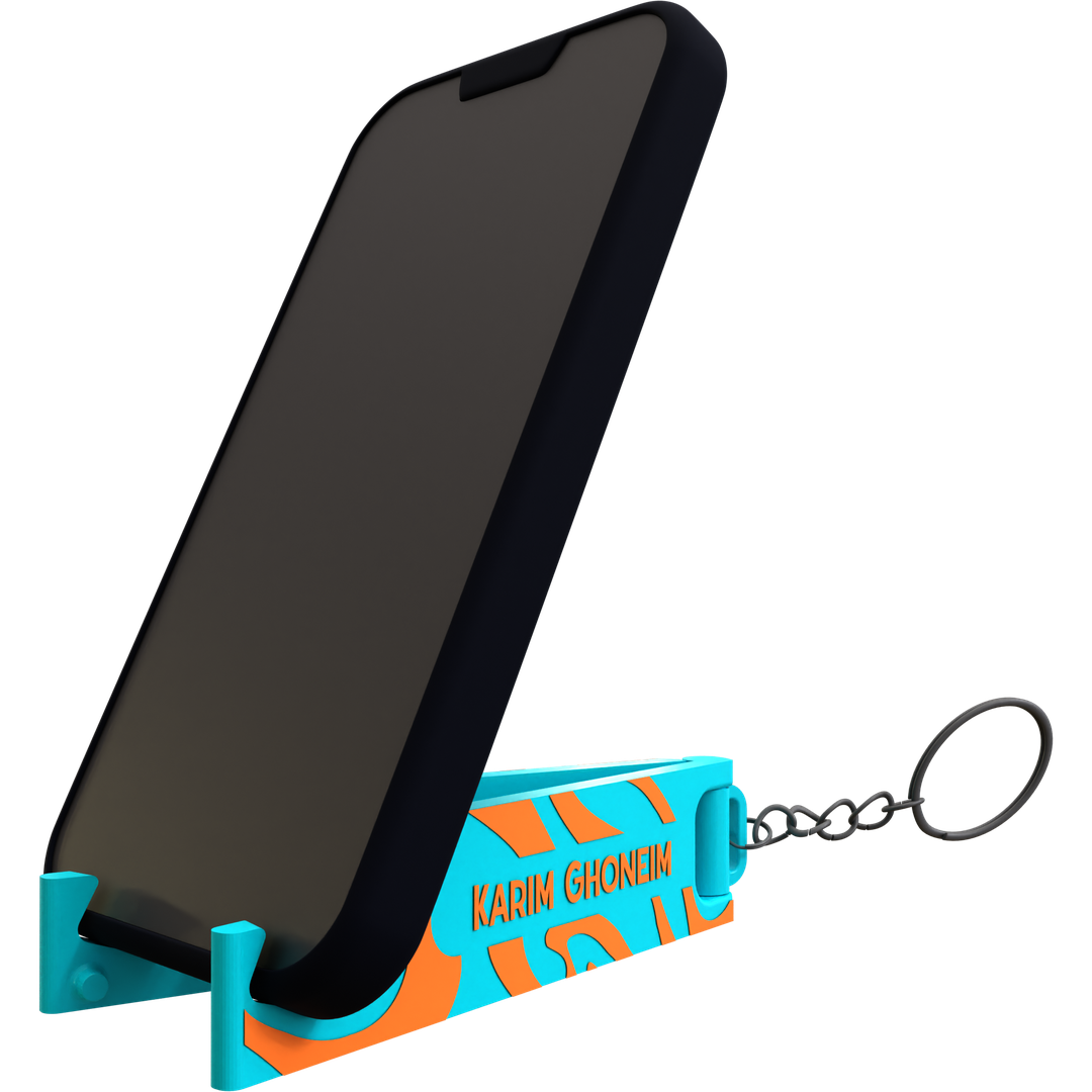 Wavy Mobile Stand - For Thick Phones