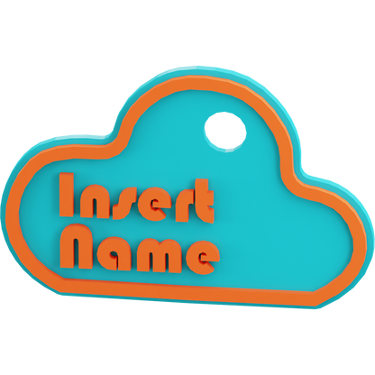 Cloud Name Tag
