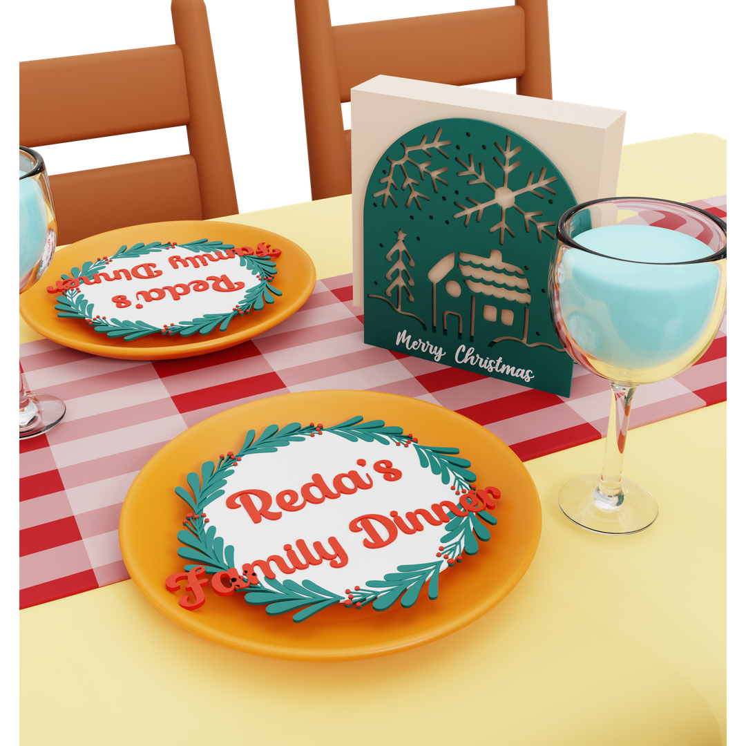 Plate Wreath (1 wreath)