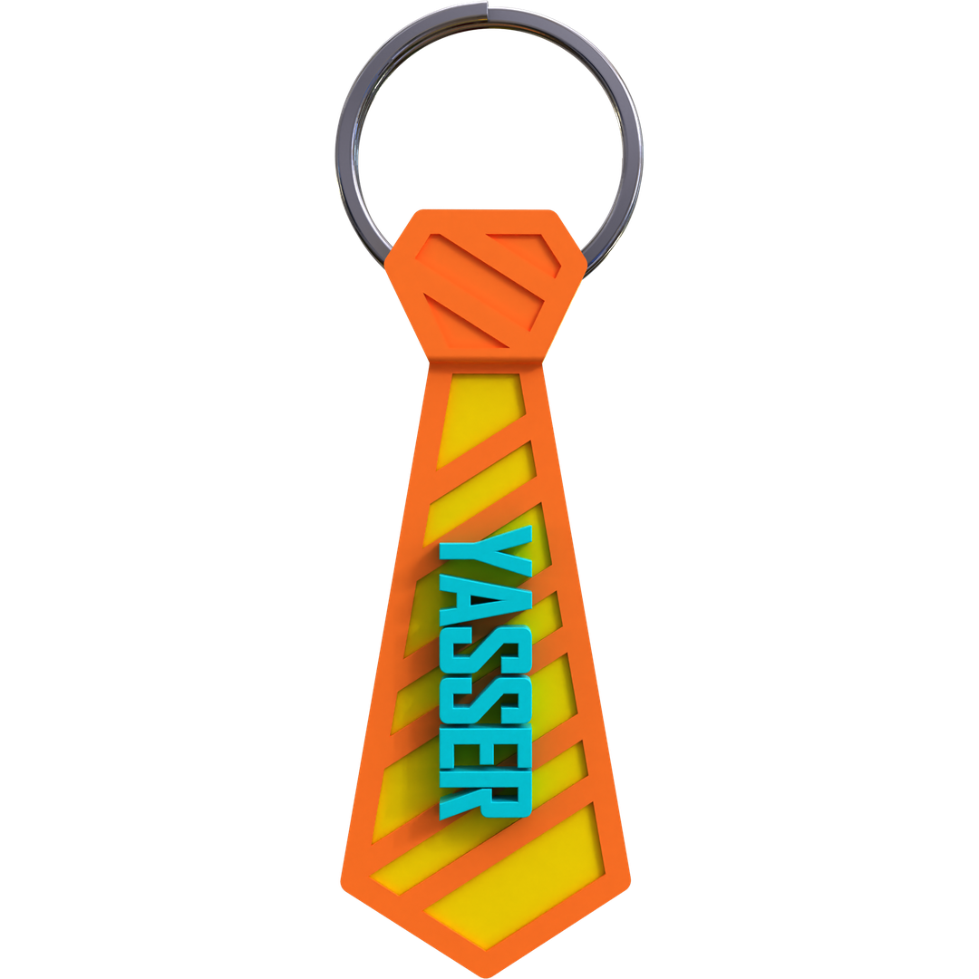 Tie Keychain