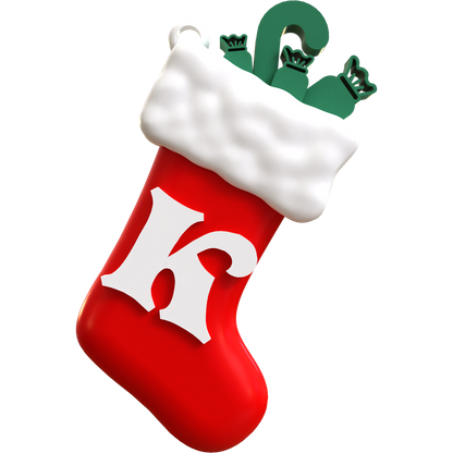 Initials Stocking Ornament