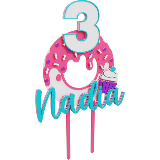 Cupcake Cake Topper
