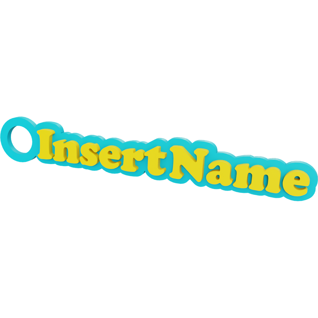 Text Name Tag