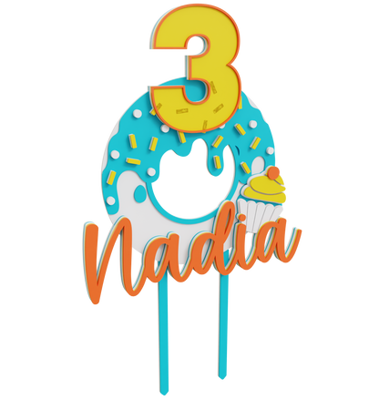 Cupcake Cake Topper