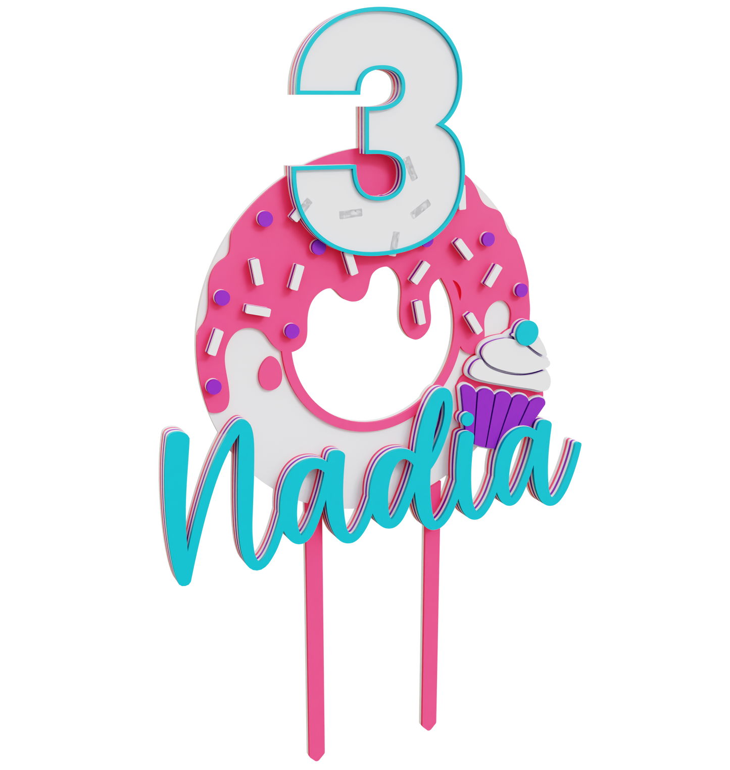 Cupcake Cake Topper