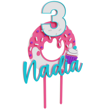 Cupcake Cake Topper