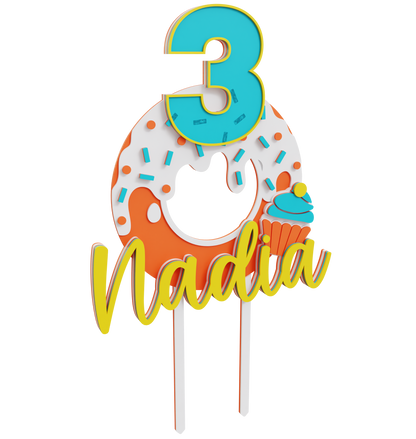 Cupcake Cake Topper