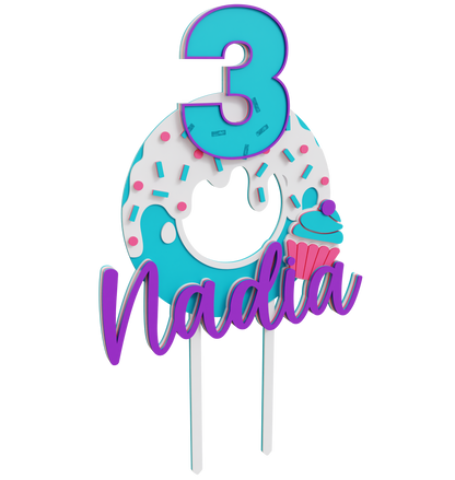 Cupcake Cake Topper
