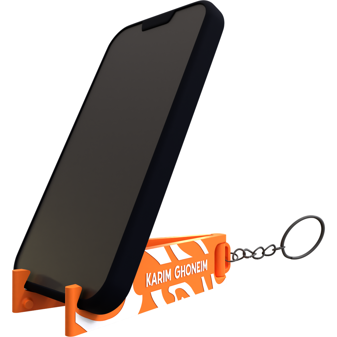 Wavy Mobile Stand - For Thick Phones