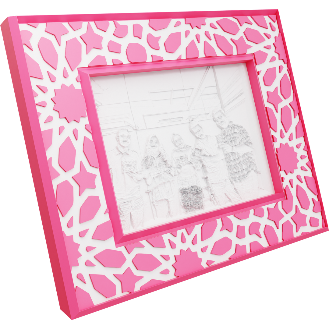 Arabesque border frame