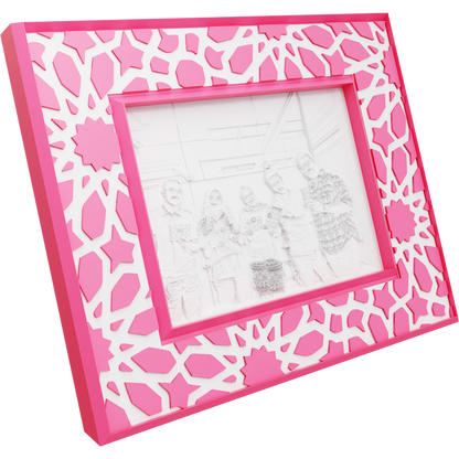 Arabesque border frame