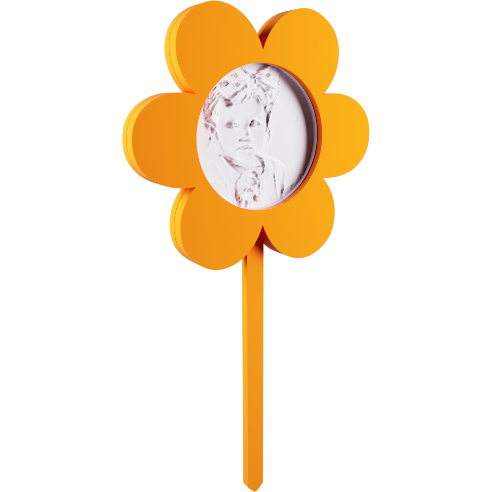Delicate Flower Cake Topper