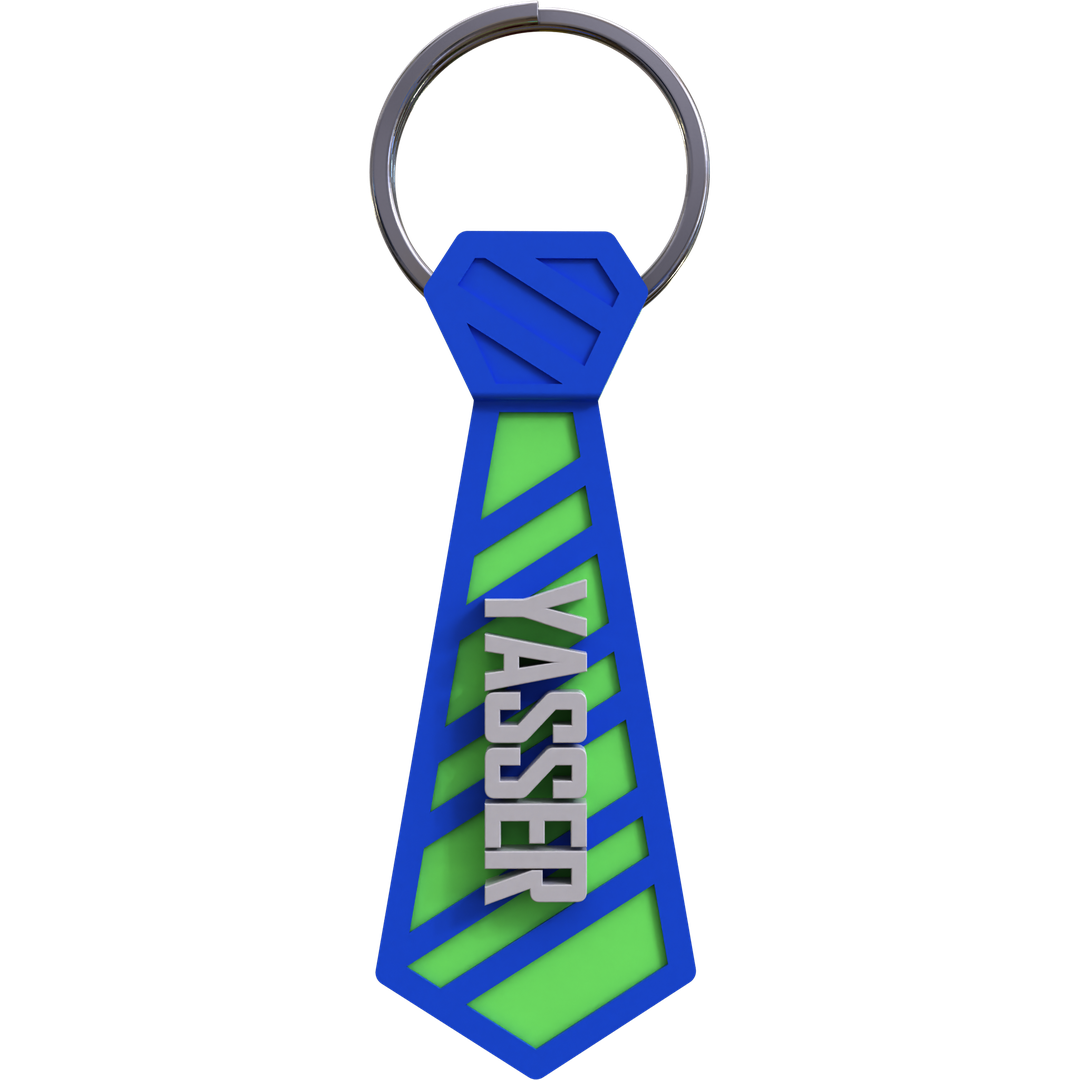 Tie Keychain