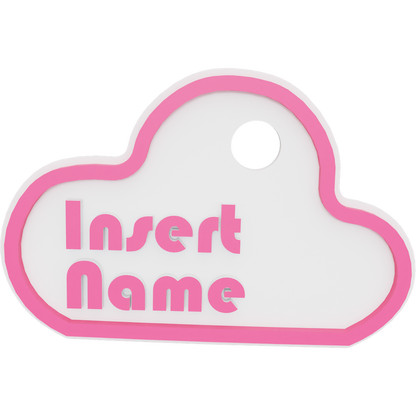 Cloud Name Tag