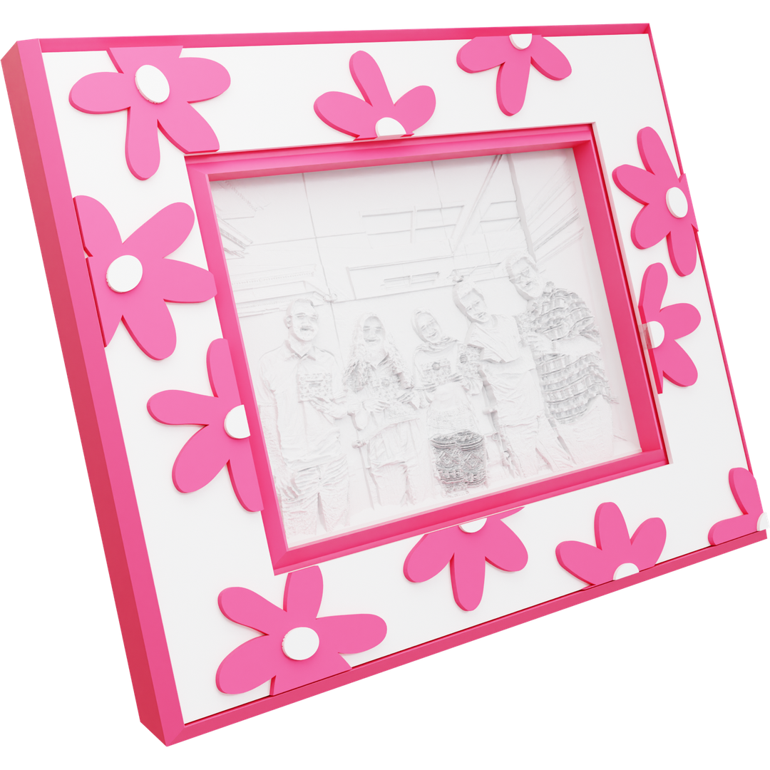 Flowery Border Frame