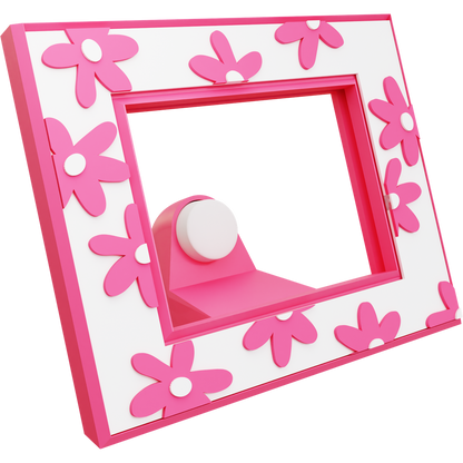 Flowery Border Frame