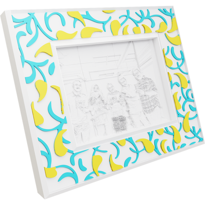 Floral Border Frame