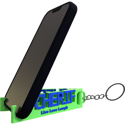 MemoStand Keychain for Large Names - Thick Phones